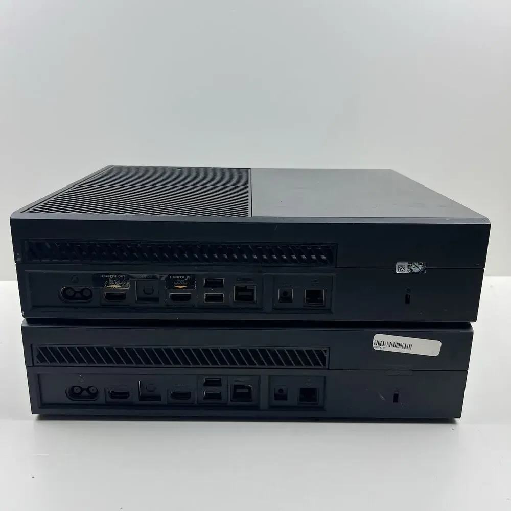 Microsoft Xbox One 500GB 1540 Black Console AS IS for PART Lot Of 2, READ DESC